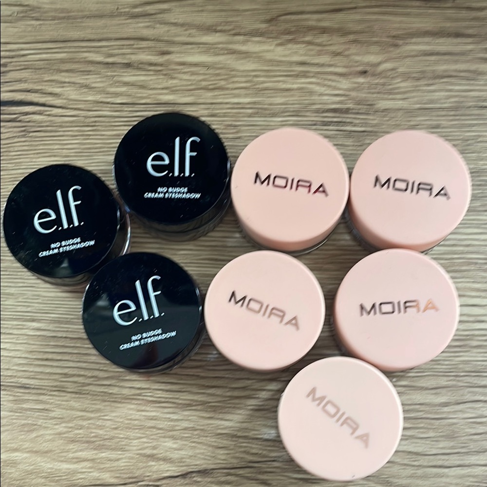 e.l.f. and Moira Cream Eyeshadow bundle